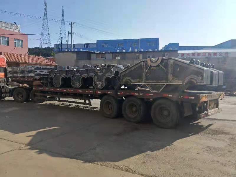 堆取料機走行鋼結構臺車焊接件